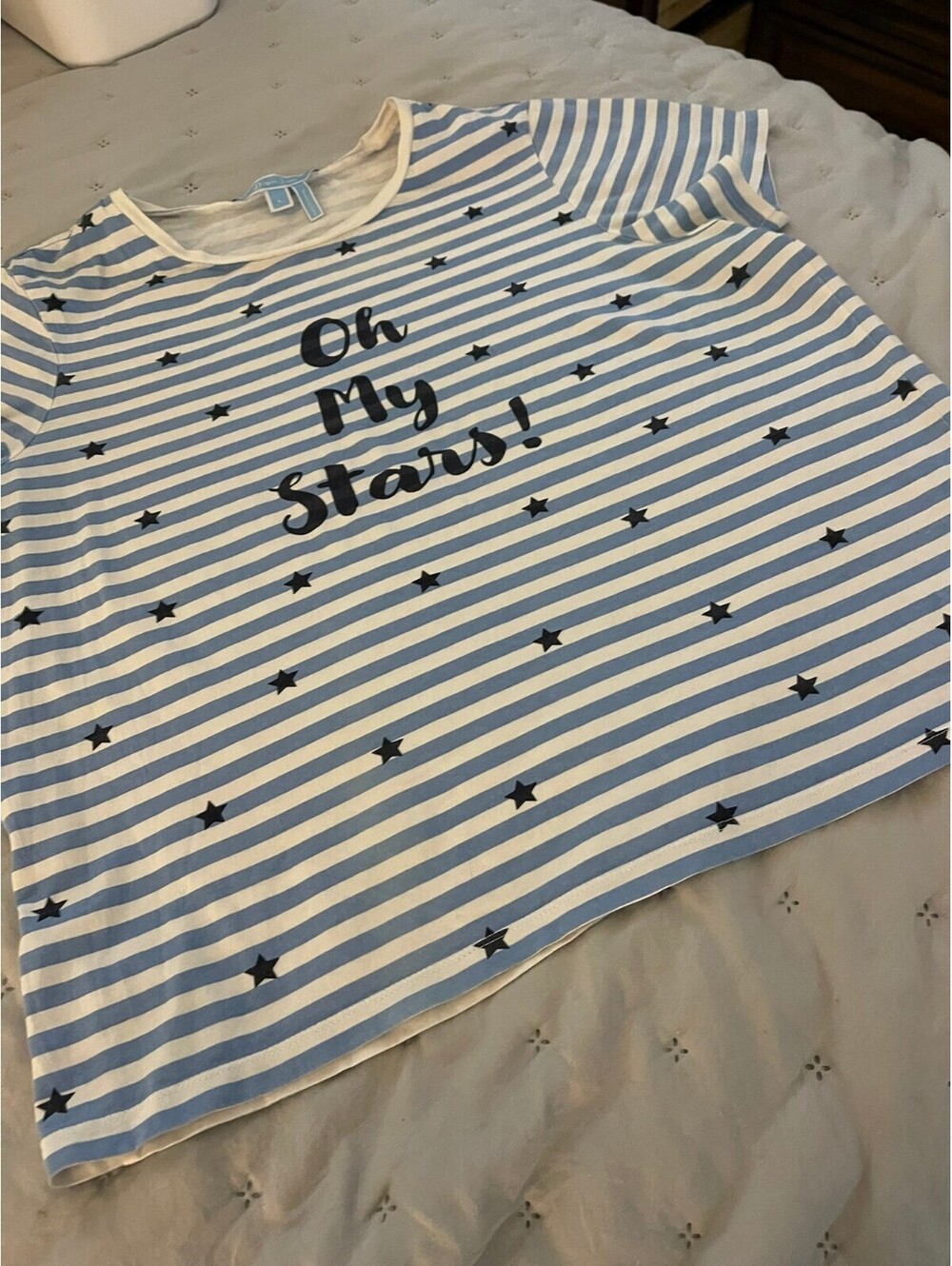 Draper James | L | Oh My Stars Striped Tee - Picture 5 of 12